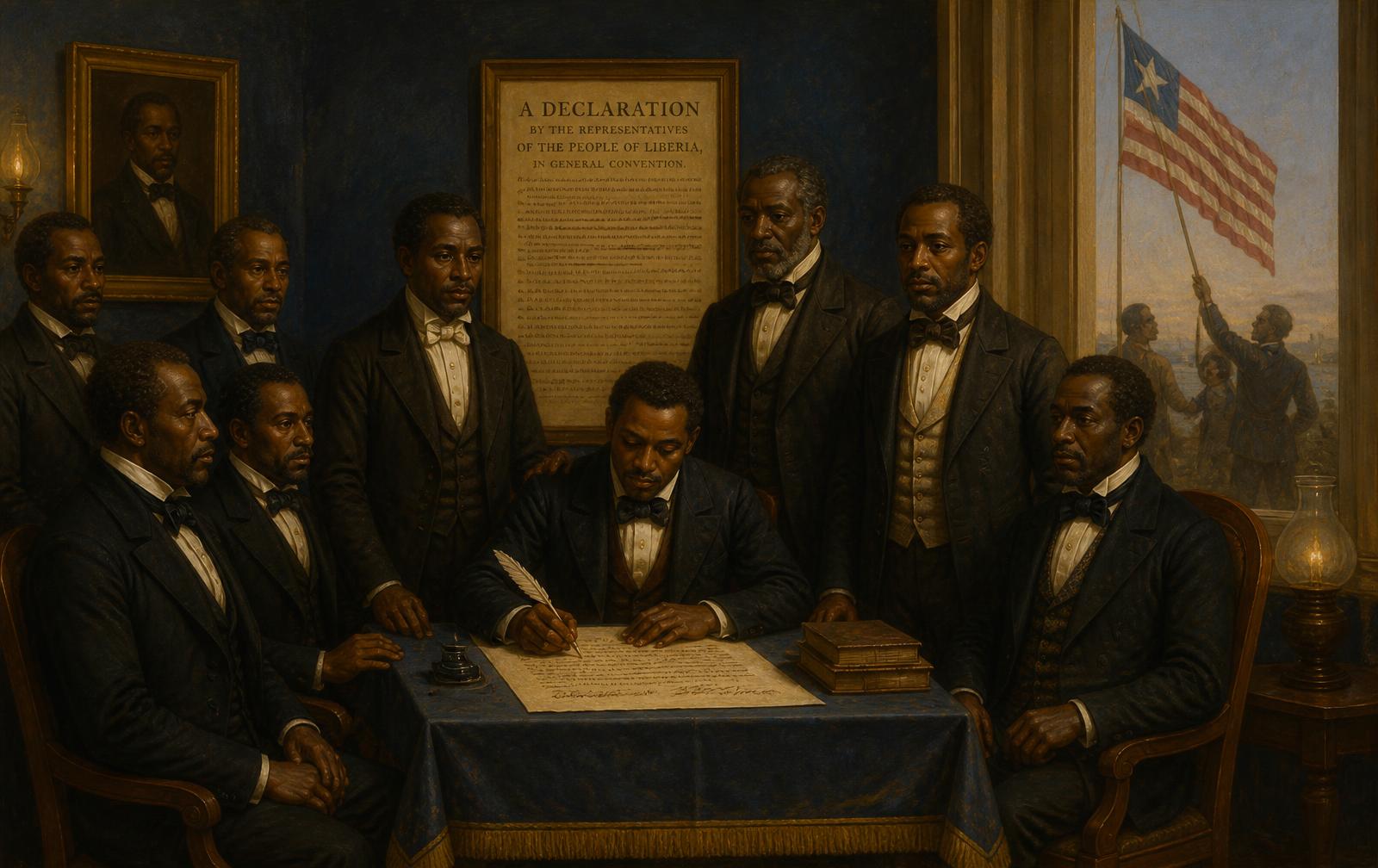 Declaration of Independence, 1847