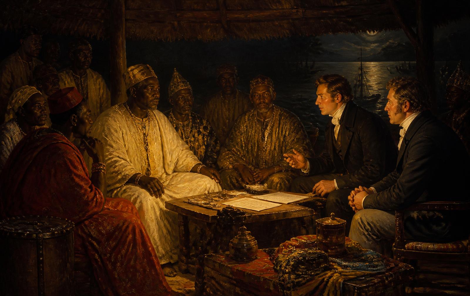 The palaver of December 15, 1821